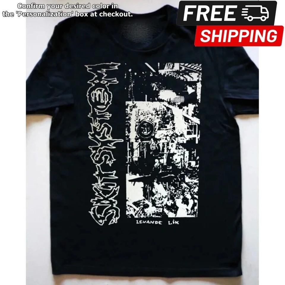 

Skitsystem music band heavy cotton black tee shirt Unisex T-Shirt S