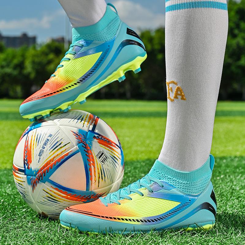 Dream Pairs – Chaussures de football d’extérieur pour garçons et filles