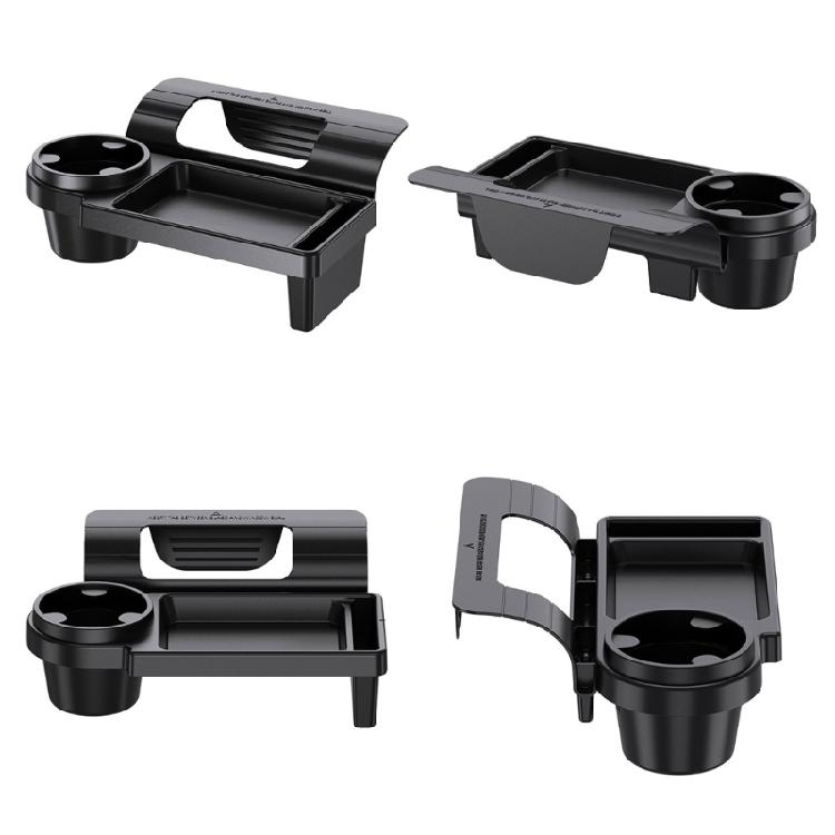 Car Accessories Organizers with Secure Cup Holder and Phone Slot Hanging Storage Bracket Rack for Side Door Convenience