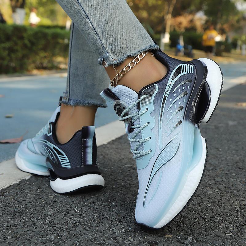 Hot Sale Light  Women Running Shoes Comfortable Breathable Sneaker Casual Antiskid and Wear-resistant Jogging Men Sport Shoes