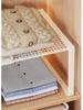 Organizzatore a Ripiano Estraibile per Armadio per Conservazione Vestiti e Divisorio per Armadietto