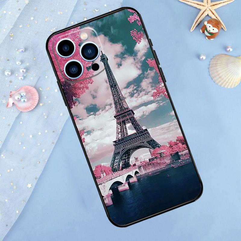 

Франция Башня Эйфеля В Париже Чехол Для iPhone 17 Pro Max16 15 14 13 11 12 Pro Max Plus 12 13 Mini 16e 17 Air Задняя Крышка iPhone 12 Pro