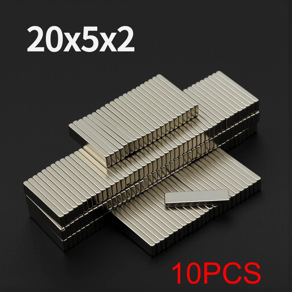 Powerful Neodymium Magnet N35 NdfeB Permanent Magnetic imanes Block Super Strong Fridge Magnets 5x5x5 10x5x2 20x10x2 20x10x3mm