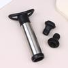 Vacuum Pump Preserver Wine Saver Set Vacuum Wine Stoppers For White / Beer Wine Zinc Alloy Keep Wine Fresh