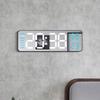 Electronic Clock Simple Multifunctional Clock Rectangular Large LED Display Date Week Temperature Humidity Alarm Clock