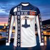 2026 Spring Autumn New Men Women Norway Long Sleeve Soccer Jersey, Euro Style Fashion Print Casual Tee