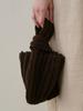 Tinknit Handgefertigte Twist-Tasche_Braun