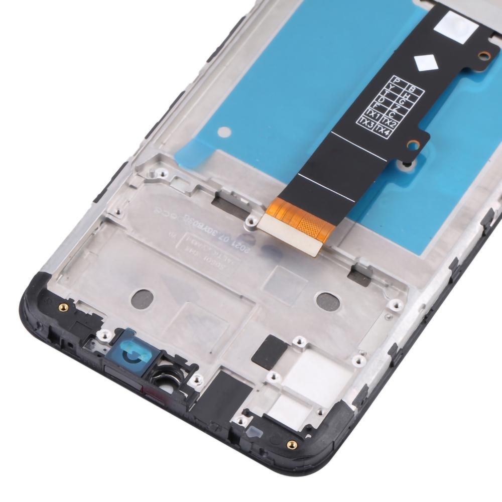 For Motorola Moto E20 Grade B LCD Screen and Digitizer Assembly+Frame Replacement Part (without Logo)