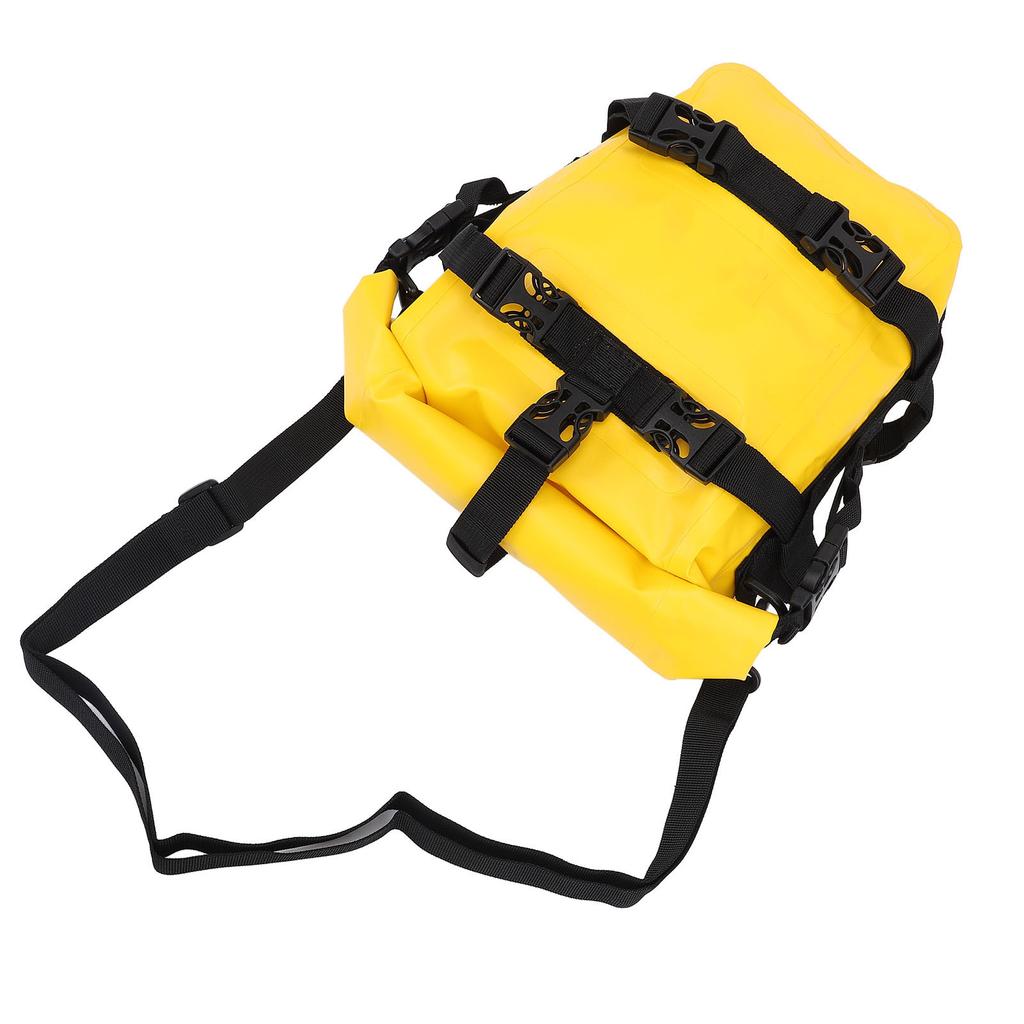 Motorcycle Bumper Bag Water Resistant Large Capacity Anti Slip PVC Side Frame Crash Bar Riding Bag