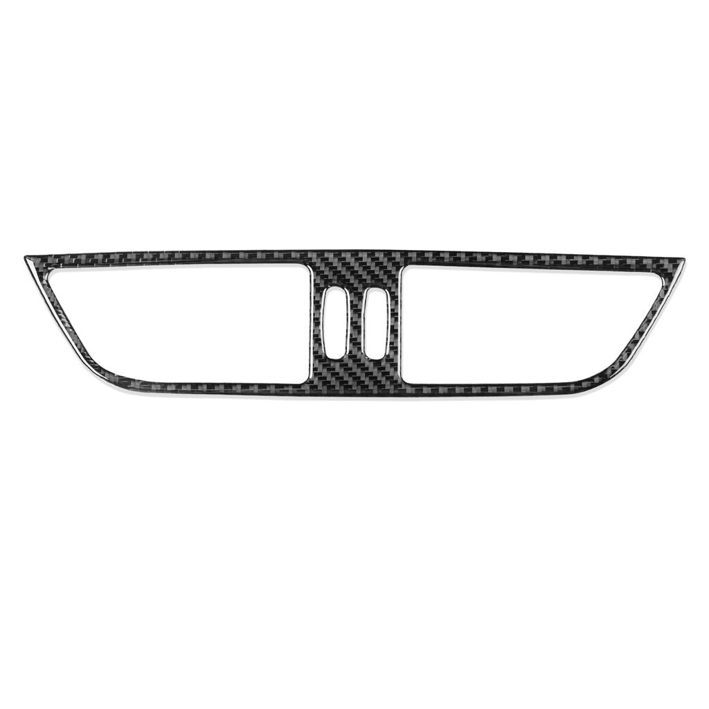 For Mercedes-Benz CLS C219 2004-2009 Central Control Air Outlet Sticker Cover Trim Carbon Fiber Interior Styling