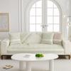 Solid Color Geometry Sofa Cushion Summer Ice Silk Nonslip Sofa Cover Universal All Seasons Cool Refreshing Couch Covers for Sofa