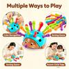 Hedgehog Fine Motor Skills Toy for Kids Early Learning Educational Sorting Game