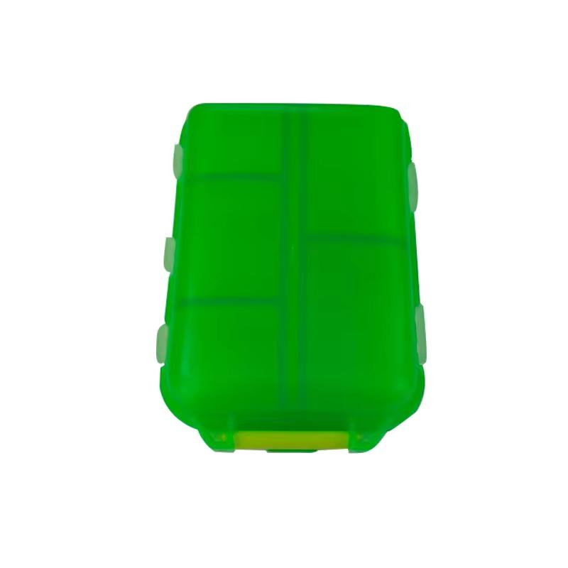 10 Grid Travel Pill Organizer Box Portable Folding Small Pill Case Daily Pill Container Pill Box Dispenser Plastic Container Box