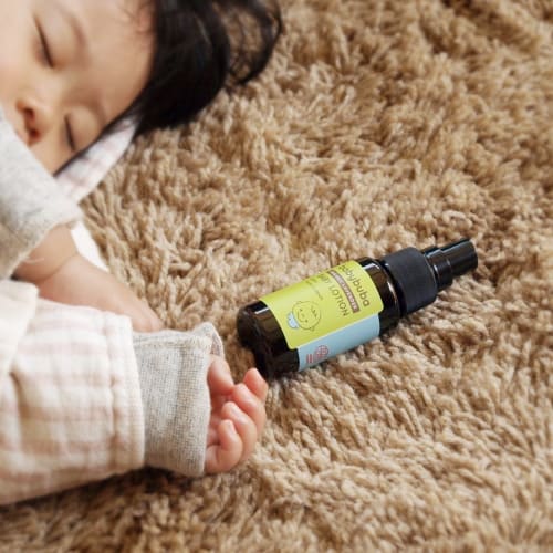 Babybuba Organic Baby Oil, Moisturizing, Push-Type Nozzle, Baby Massage, Baby Skincare, Relaxing, Made in Japan (Suitable for Newborns and Up) [Set of