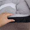 Rutschfestes, waschbares Haustier-Knochenbett für kleine, mittlere und große Hunde, Winter warm, Welpen-, Hundekissen, Bulldoggen-Sofa-Matte, Hundebett