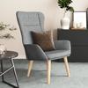 VidaXL Recliner Light Grey Fabric 341394