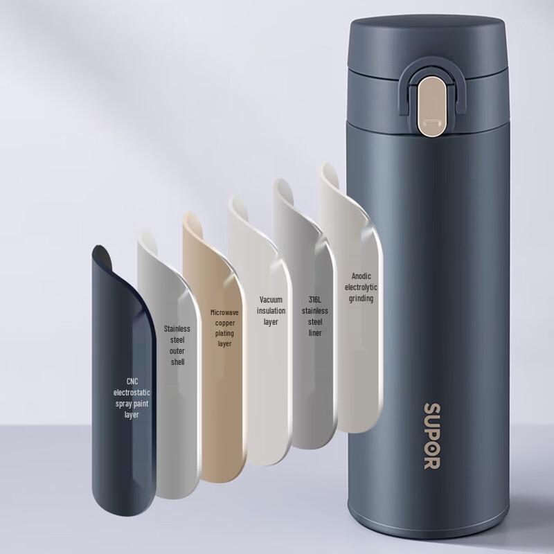 Supor One-Touch Insulated Thermos