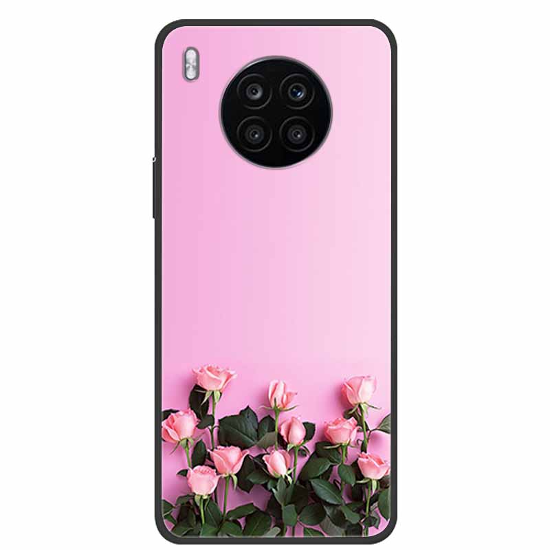 For Huawei Nova 8i Case Shockproof Soft silicone TPU Back Cover For Huawei Nova 8i Phone Cases Nova8i Nova 8 i 2021 Cute Cartoon