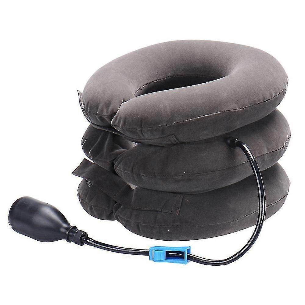 Cervical Neck Traction Device Inflatable Adjustable Neck Stretcher