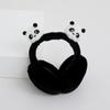 Ear Moving Panda Theme Plush EarMuffs for Women and Kids Ear Warmer Headband for Winter Christmas New Year Gifts