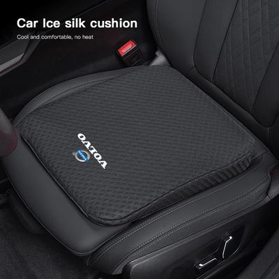 Car Seat Cushion Seat Cover Car Accessory For V60 V40 XC90 S60 C30 XC60 V50 V70 XC40 Soft Breathable Ice Silk Heighten Mat