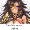 Genshin Impact Dehya Cosplay Anime Game Pillow Case Dakimakura Hugging Body Pillowcase Otaku Cushion Pillow Cover