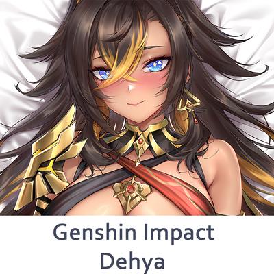 Genshin Impact Dehya Cosplay Anime Spiel Kissen Fall Dakimakura Umarmt Körper Kissenbezug Otaku Kissen Kissen Abdeckung