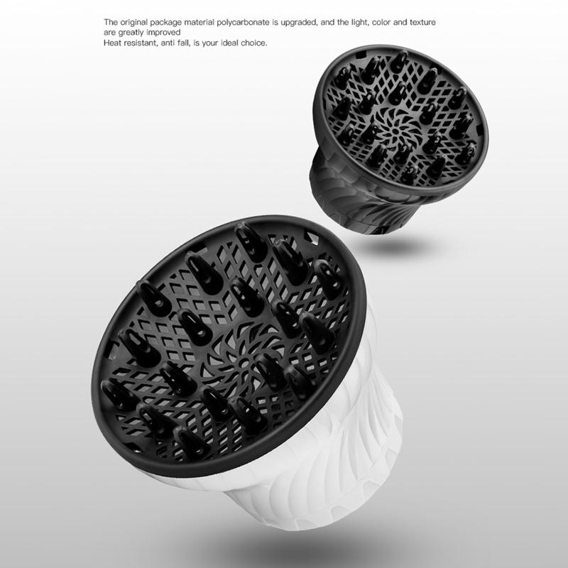 Universal Hair Diffuser Hair Dryer Diffuser Attachment for Curly and Natural Wavy Hair Professional Blow Dryer Diffuser