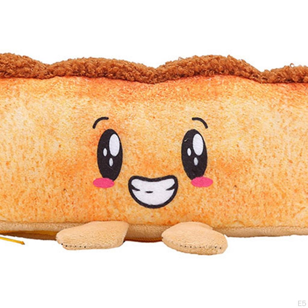 Portable Plush Pencil Case Makeup Pouch Cosmetics Organizer for Students