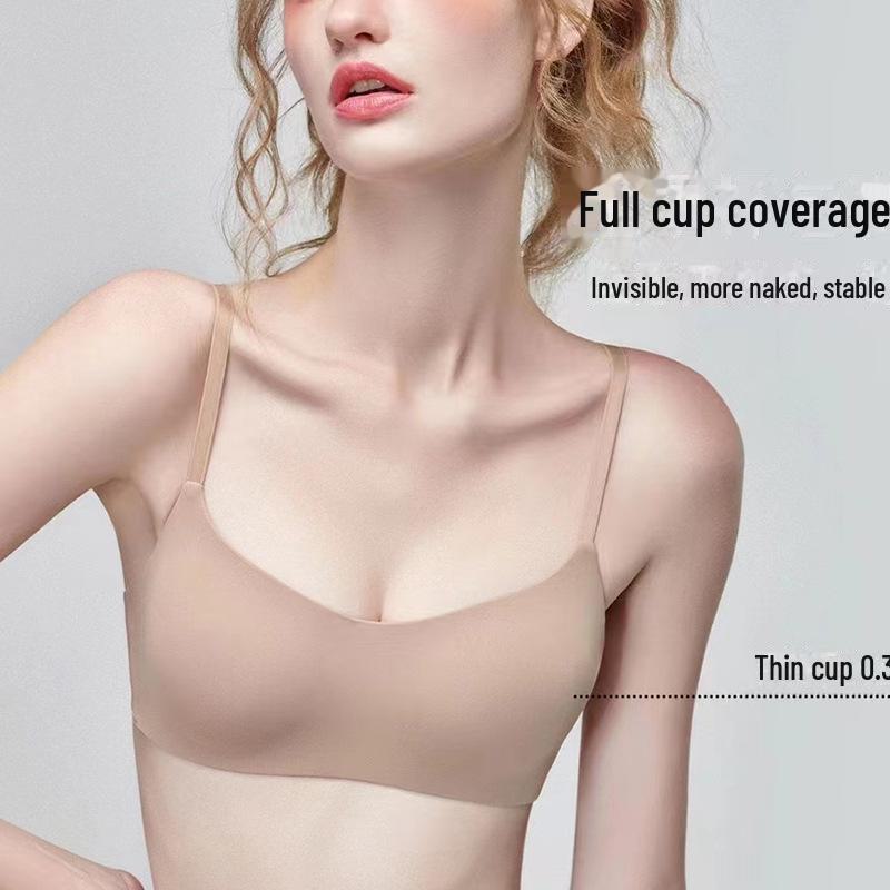 Seamless Tube Top Bra for Small Chests - Uplifting, Anti-Sagging, No Wire, Comfortable, Breathable