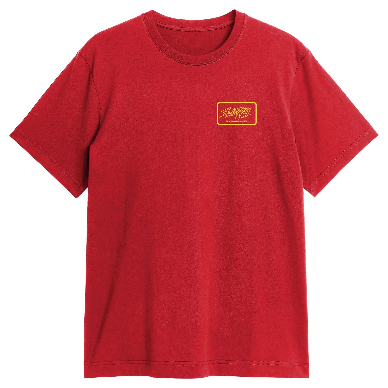 

Slappy Trucks Shirt Throwback Red L