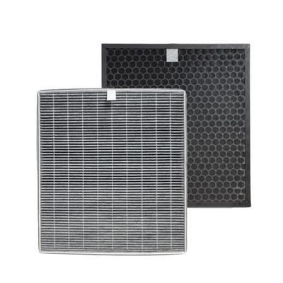 PUREBURG Replacement Filter Set Compatible with IRIS OHYAMA Dehumidifying Air Purifiers Includes Dust Filter and Activated Carbon Filter