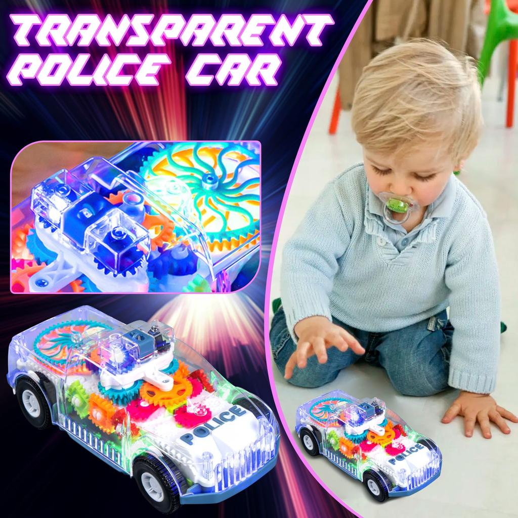 Transparent Gears Sports Car Toys Mechanical Car Toys Concept Racing Car Toys Gimbal Car Toys Electronic Car Toys Car Toys With Music And Lights