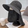 Fishing Hat Summer Sun Hats UV Protection Outdoor Fishing Caps For Hiking Camping Visor Bucket Hat Neck Flap Fisherman Hat