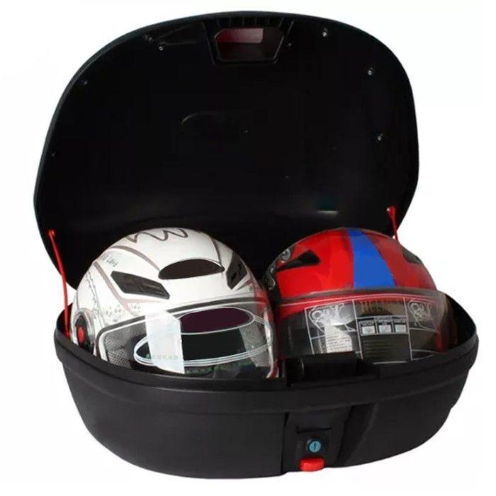 Top case Bagtecs TC1 43 L pour Yamaha Niken &amp; NMAX 125 - Noir, étanche verrouillable