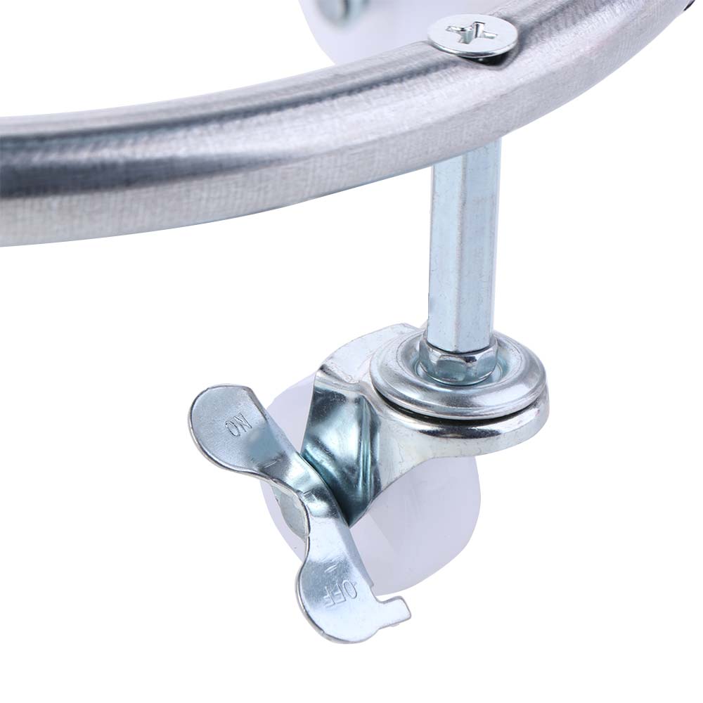 Moveable Wheels Cylinder Gas Bottle Mobile Bracket Can Pallet Base Plate Gas Tank Bracket  Kitchen