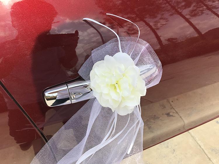 Creative Wedding Car Decoration Flower Set: New & Stylish Simulation Flowers for Wedding Cars