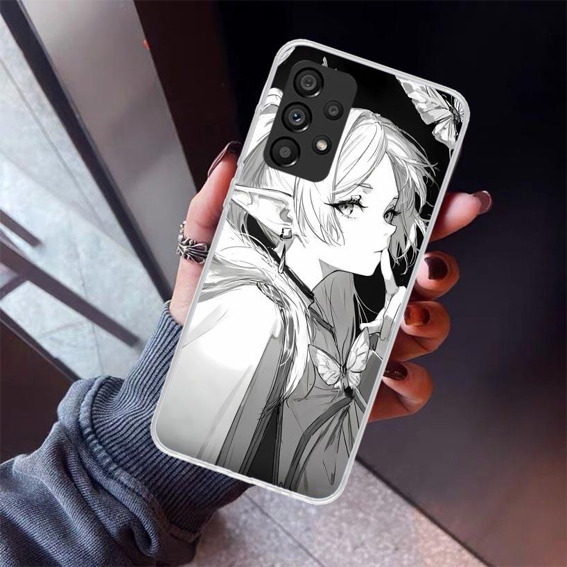 Frieren Beyond Journeys End Phone Case For Samsung Galaxy A52 A51 A50S A32 A22 A12 A02S A72 A71 A31 A70 A30S Note 20 Ultra 10 Pl