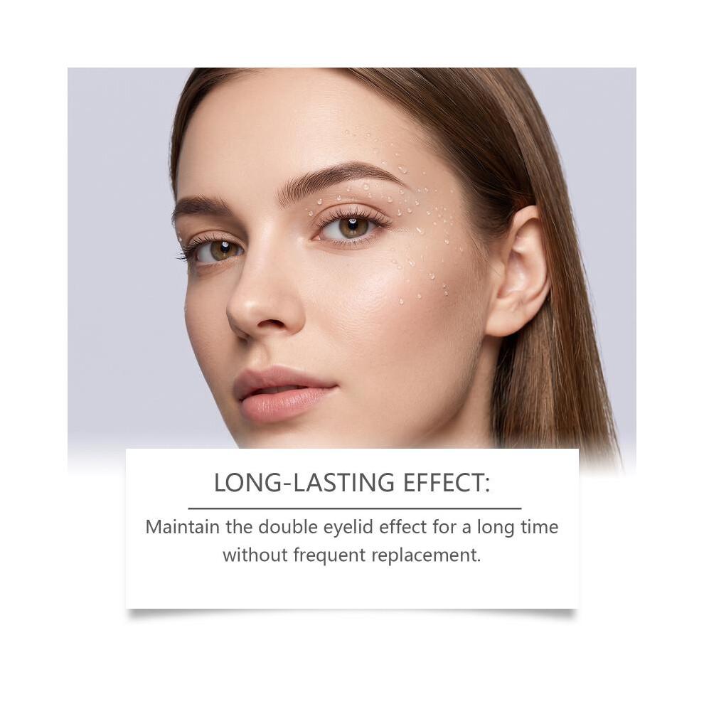 EELHOE Invisible Eyelid Tape Set Natural Hidden Fit Eye Lift Tape Non-Falling Shaping Adjust Eye Shape