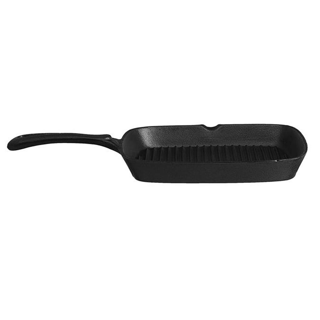 Cast iron grill pan - 230x230x25 mm - Hendi 629932