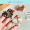 Chic And Elegant Love Heart Rhinestone Hair Clip Perfect For Everyday Use