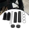 Rubber Fork Boots Motorcycle Front Fork Cover Guard Front Fork Cover Set For Harley