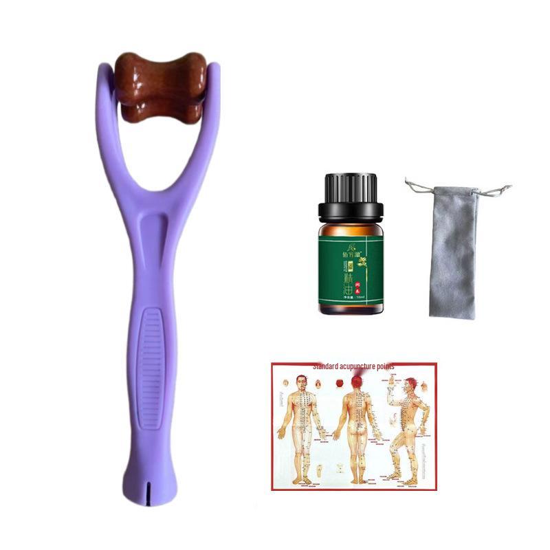 Holz Magnetische Perlen Finger Massage Roller