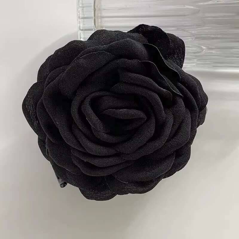 9cm Große Blume Haarspangen Französische Krallenklemme Für Frauen Haarschmuck Koreanisch Hinterkopf Haarklammer Mädchen Geschenke
