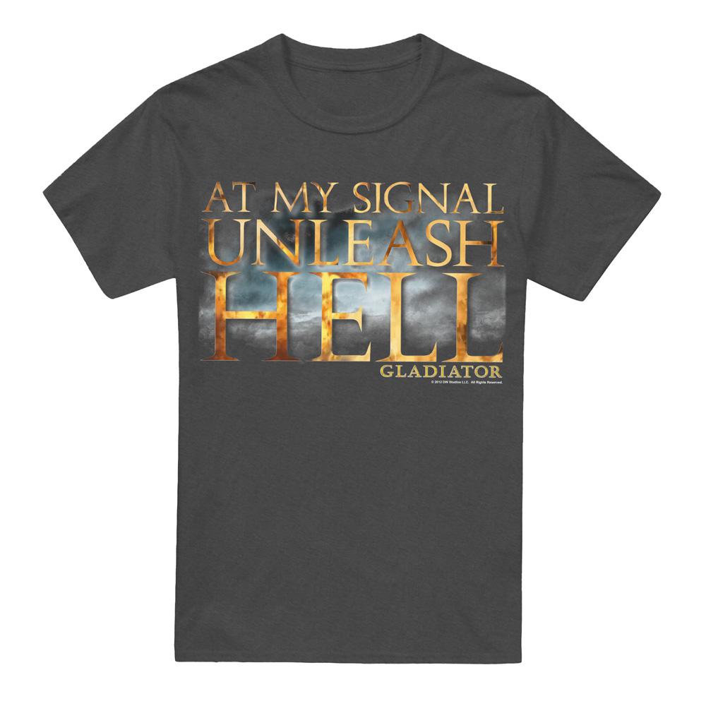 Gladiator Unisex Adult Unleash Hell T-Shirt
