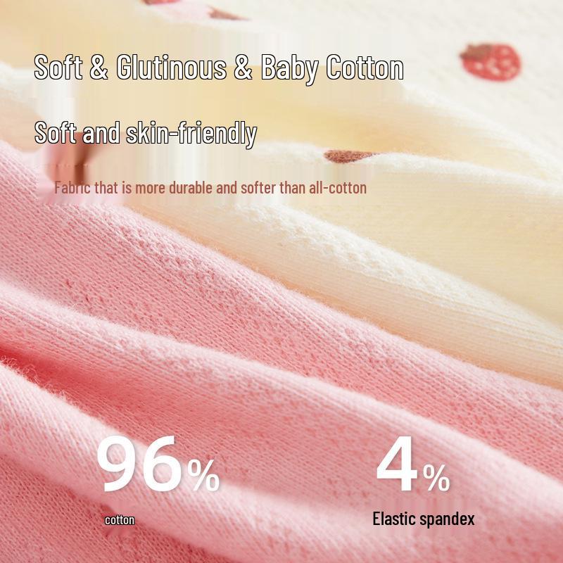 Girls' Antibacterial Cotton Boxer Briefs - Comfortable Fit for Middle & Big Kids