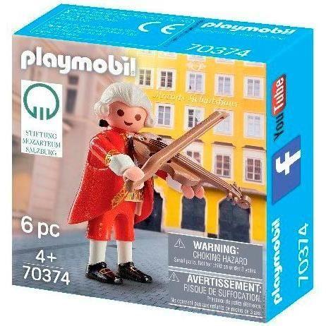 Figurine - PLAYMOBIL - 70374 - Wolfgang Amadeus Mozart - Collector Limited Edition - 10x10x3.5cm