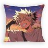 Federa Cuscino Personaggio Anime Cartone Animato Katsuki Bakugo Divano Soggiorno Camera da Letto Testiera Schienale Cuscino Cuscino Quadrato Ora del Sonnellino