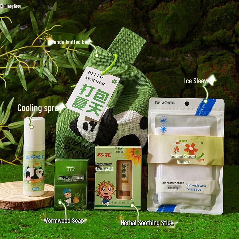 Sommer-Kühl- & Hitzschlag-Präventions-Geschenkset