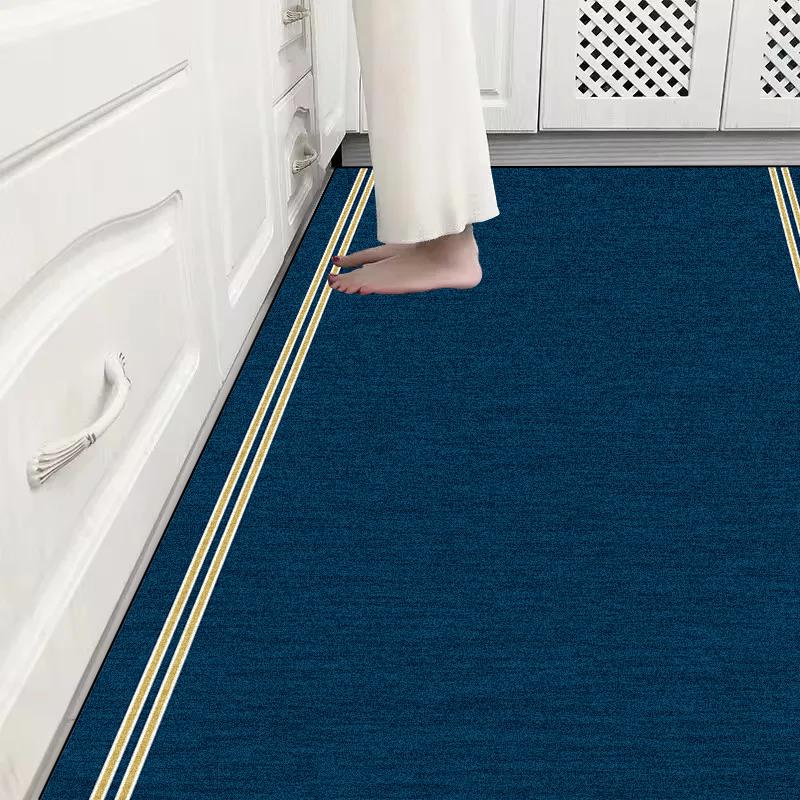 Modern Geometric Corridor Carpet Kitchen Decor Non-slip Runner Rugs Bathroom Passageway Entrance Door Mat Hotel Lobby Long Rugs
